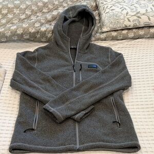 Men’s Sherpa lined north face hoodie
